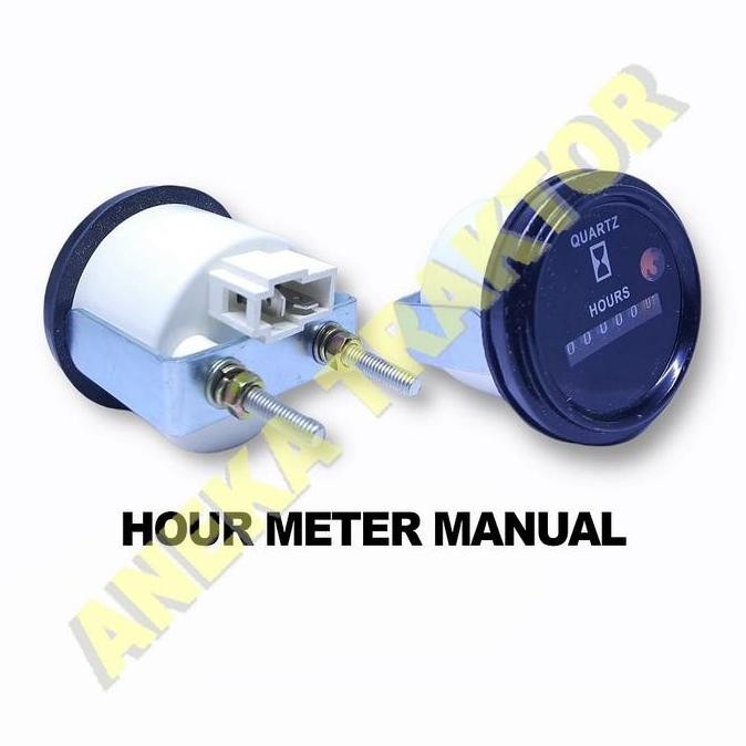 HOUR METER MANUAL ORIGINAL DAN TERPERCAYA