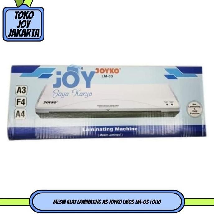 Terbaru Mesin Alat Laminating A3 Joyko Lm03 Lm-03 Folio