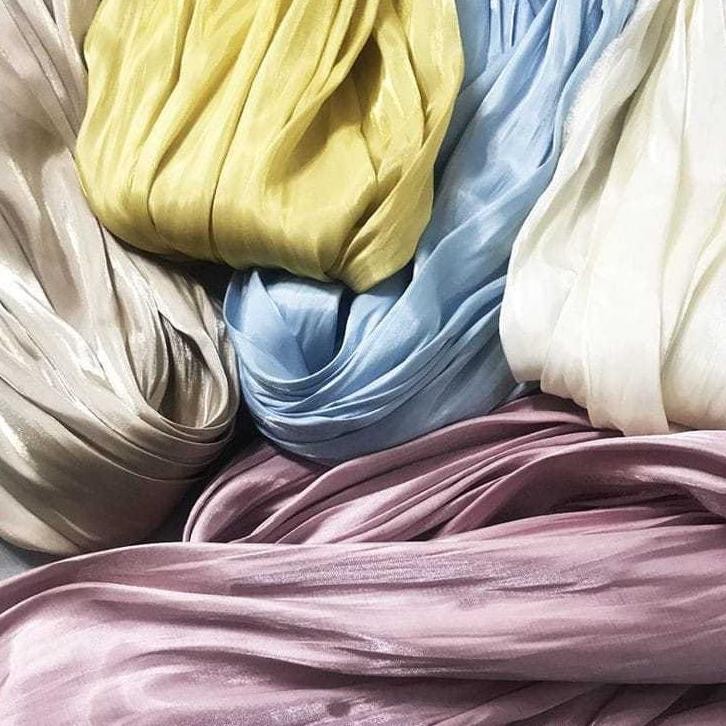 LANGSUNG BELI Pashmina Shimmer Premium Hijab Arab Pashmina Glowing Jilbab Daily Viral Kekinian Terba