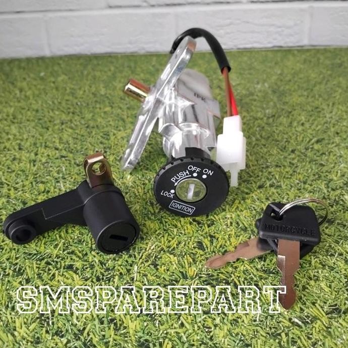 DF170>> kunci kontak Assy +sadek jok satu set yamaha mio lama smile sporty garnis Accessories Akseso