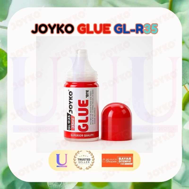 

Joyko Glue GL-R35 [] Lem Kertas 35ml [] Lem Cair Serbaguna untuk Anak Sekolah