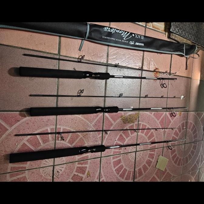 joran maguro black montera 150 165 180 joran carbon