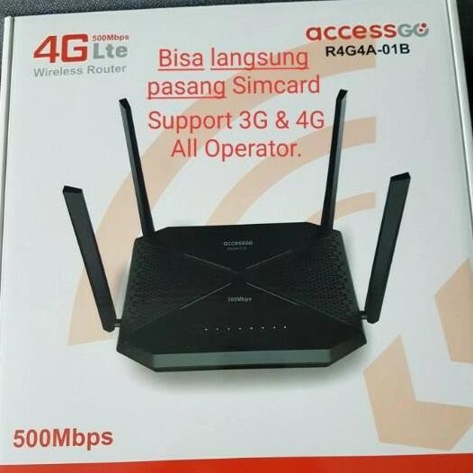 Modem Router Wifi Mifi Accessgo 4G All Jaringan Operator Unlock