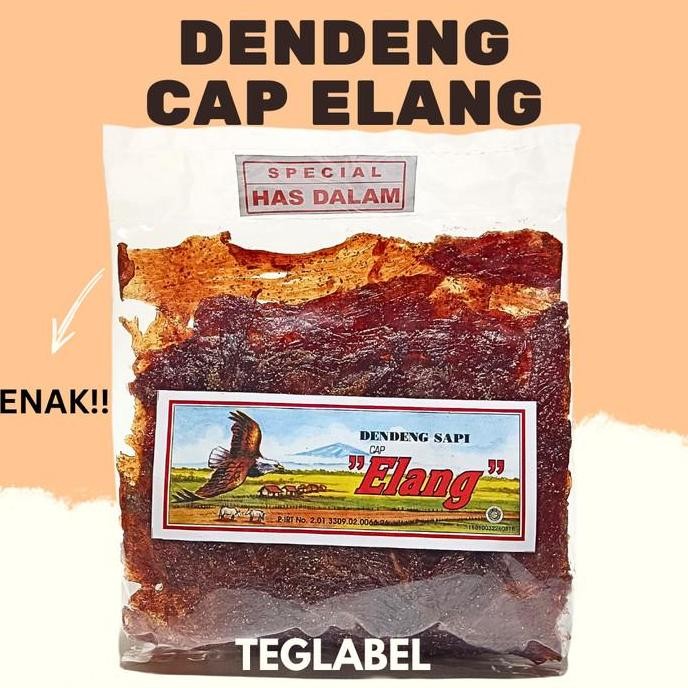 

Dendeng Sapi Cap Elang Khas Boyolali Dendeng Sapi Asli Elang 250 gram Food
