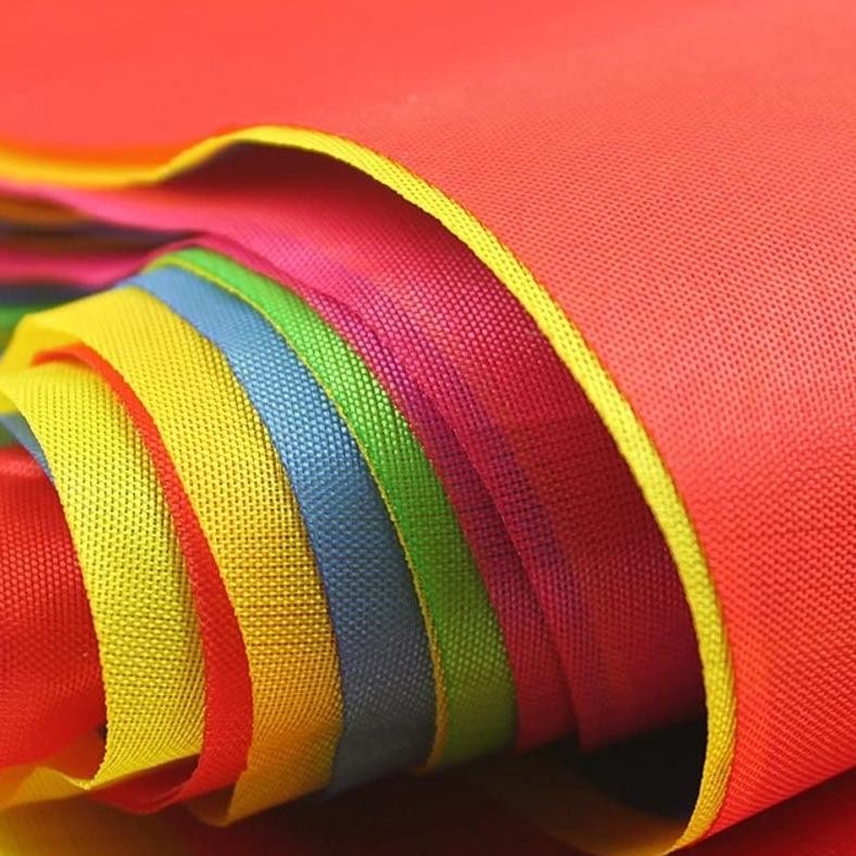 Vb-8 50/80/100M Bendera Segitiga Warna Warni Dan Bendera Kain Merah Putih/Bendera Hias Festival/Bend