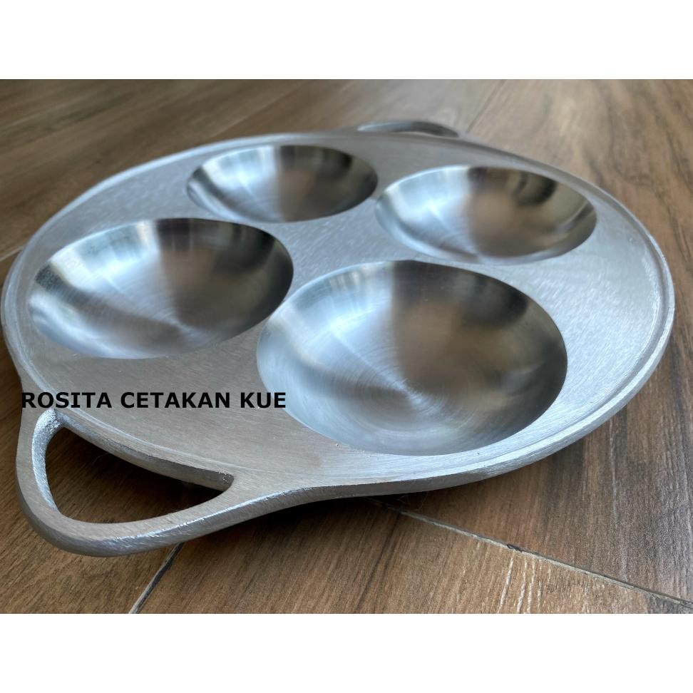 ROSITA CETAKAN KUE SERABI KINCA SOLO APEM SELONG KHAMIR DORAYAKI 10.5CM 4 LUBANG