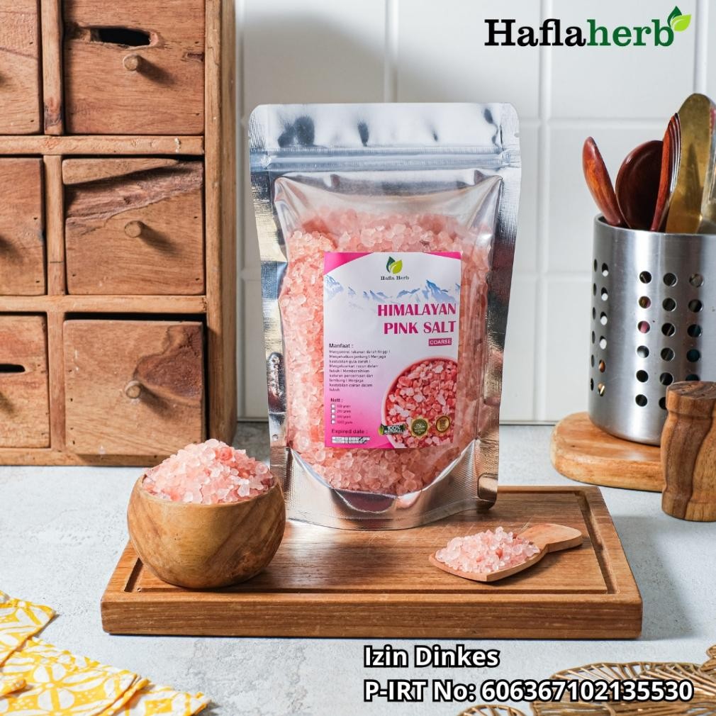 

(Terbaru) Garam Himalaya Kasar Coarse Original 250 g Asli Organik Garem Himalayan Salt Kristal Himsalt Organic MPASI (Terlaris)