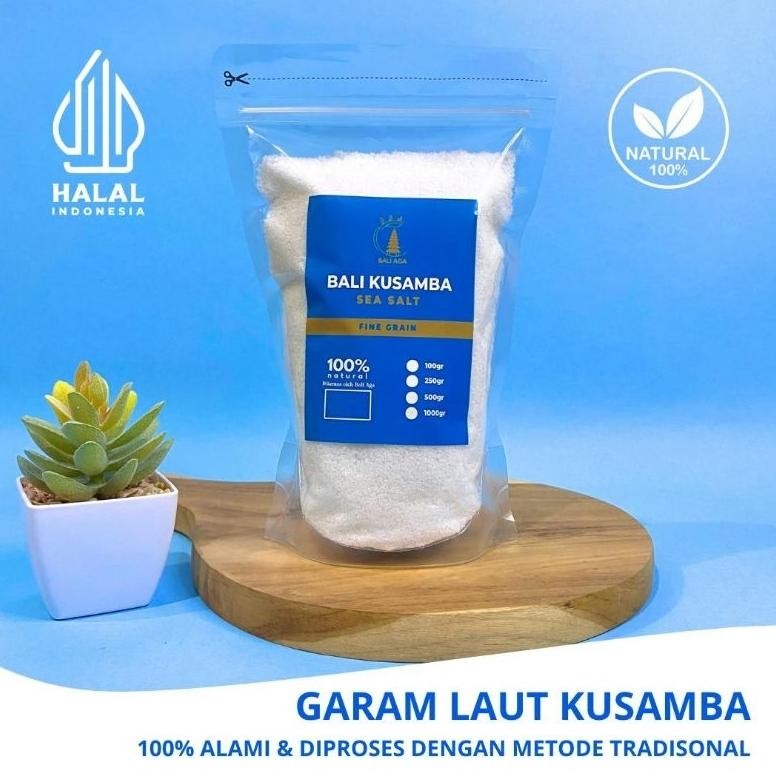 

(Terbaru) Garam BALI KUSAMBA 1Kg / fine grain (Terlaris)