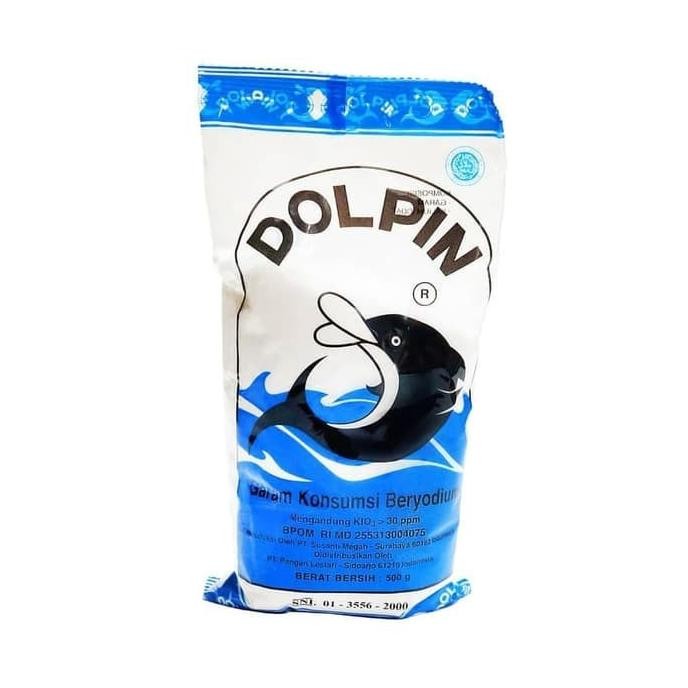 

(Terbaru) Garam dolphin 500gr garam dolpin garam cap lumba lumba (Terlaris)