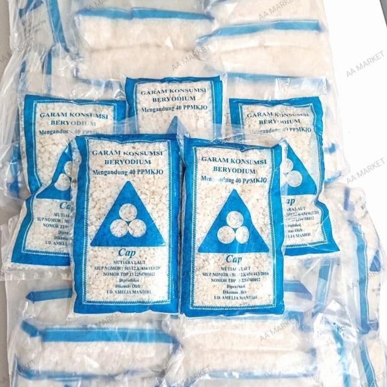 

(Terbaru) 5 Pcs Garam Dapur Kasar/Garam Beryodium 200 gr (Terlaris)