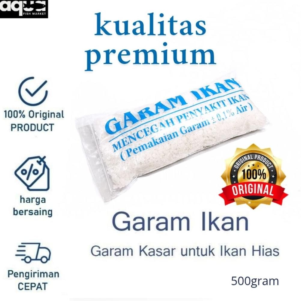

(Terbaru) Garam krosok kualitas premium super garam ikan pengobatan & pemulihan (Terlaris)