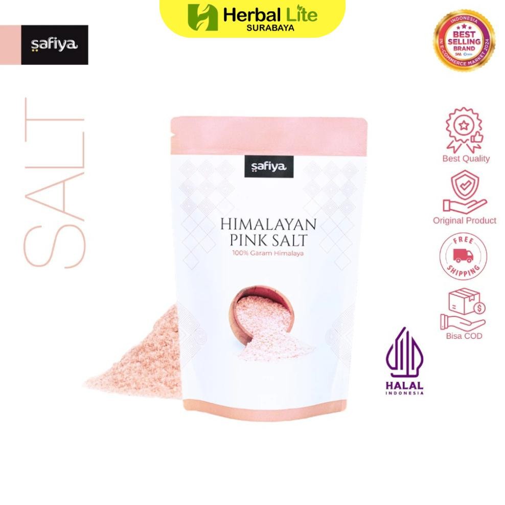 

(Terbaru) Safiya Garam Himalaya 250 Gram Pink Himalayan Salt Original Premium (Terlaris)
