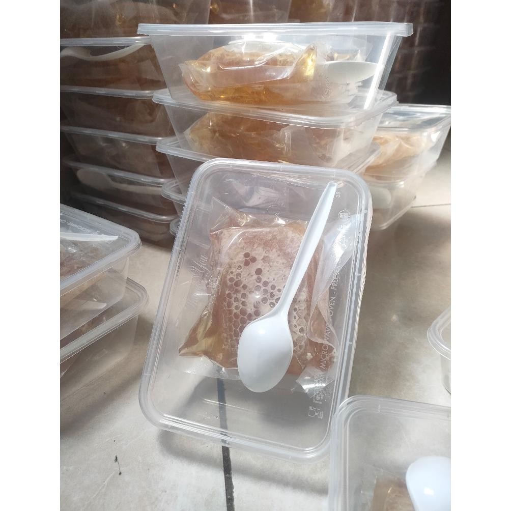 

(Terbaru) MADU SARANG ASLI madu sarang/sarang madu/honeycomb 250 gram FREE BOX SENDOK (Terlaris)