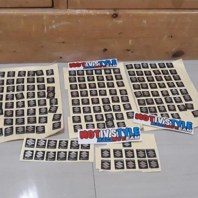 DF195>> emblem spedometer suzuki skywave hayate spin satria fu logo s emblem