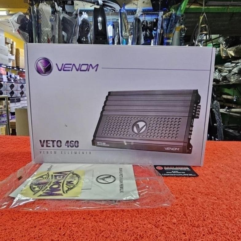 Terlaris Power Venom Veto 460 Venom Ellemento Power 4 Channel