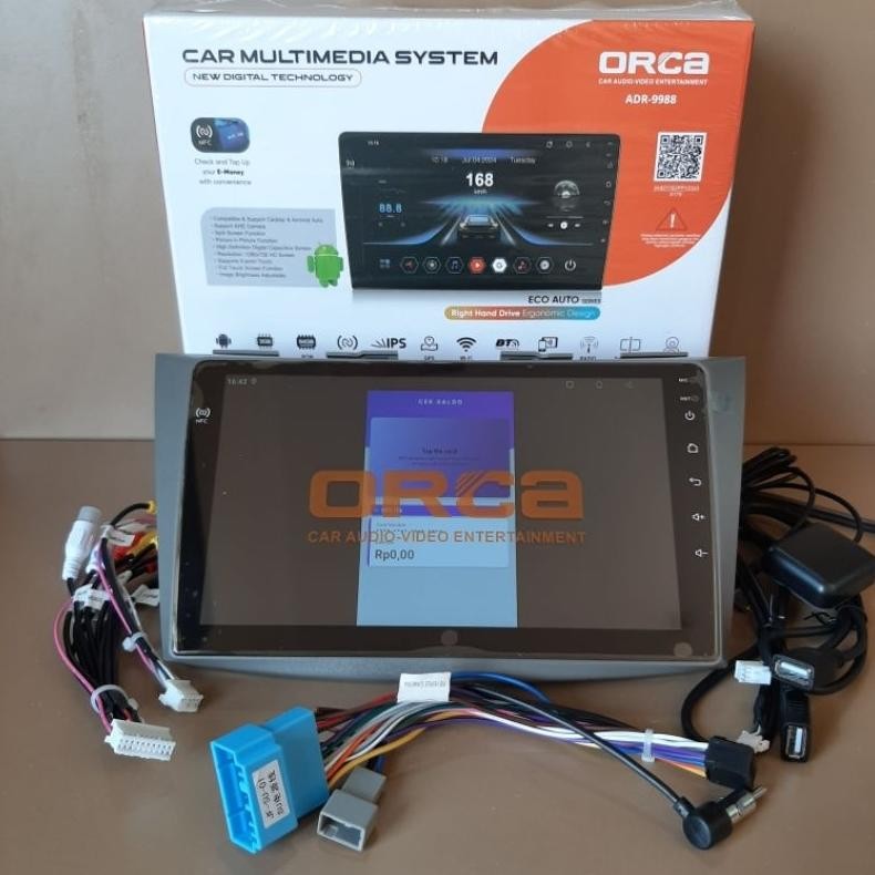 Terlaris Head Unit Android 9 Inch Orca Nfc Ram 2/64 Gb Android Ertiga 2012 - 2017