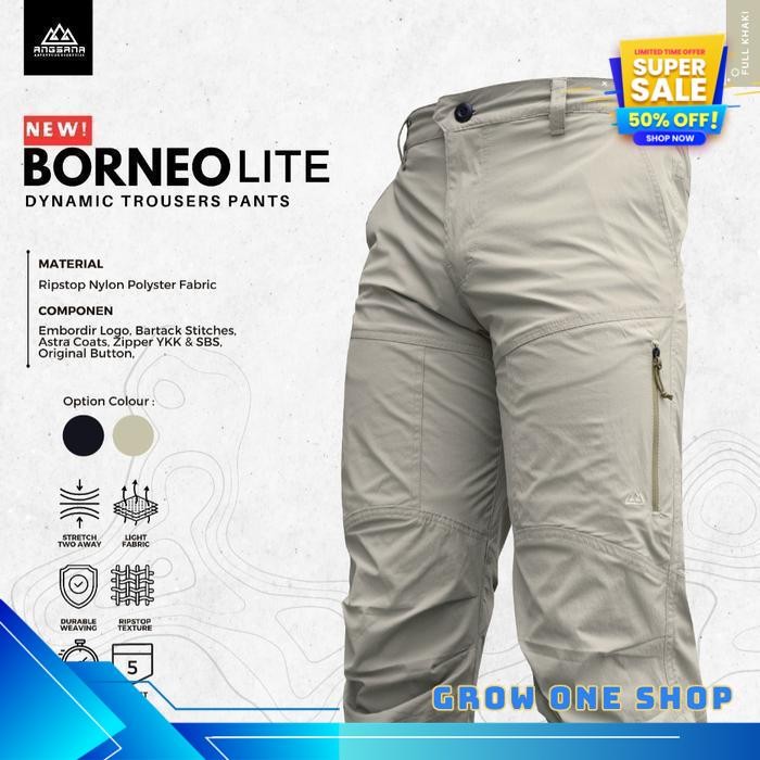 CELANA ANGSANA OUTDOOR SERIES BORNEO BLACK HIGHT QUALITY 