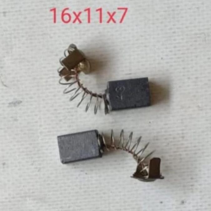 

((((()paling dicari] carbon brush 16x11x7 harga per pcs