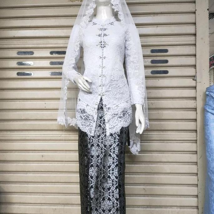 SET KEBAYA AKAD LIVIA PAYET SELENDANG/ TUNIK AKAD BUSUI/SONGKET LILIT/ BAJU AKAD TERBARU ELEGAN DAN 