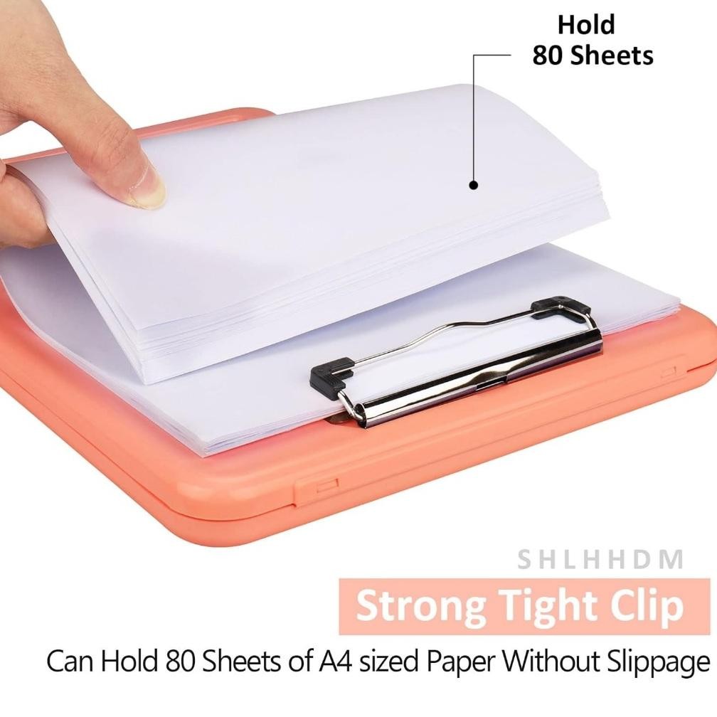 

Uy-23 Clipboard + Storage Alas Papan Ujian / Papan Jalan 2In1 / Clipboard 2 In 1 / Clip Board A4 Uy-23