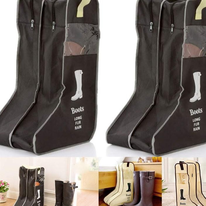 Beneony Boots Storage Tas Sepatu Boots Ukuran Betis Tas Sepatu Boots Tas Penyimpanan Sepatu Travel T