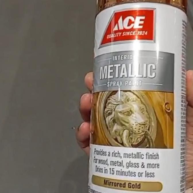 Hot Sale Cat Semprot Mirrored  Gold/ Ace Interior Gold Metallic Spray  Paint