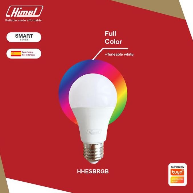 Lampu Smart LED WIFI - Smart Lamp / Bola Lampu Pintar / Bohlam 9 Watt