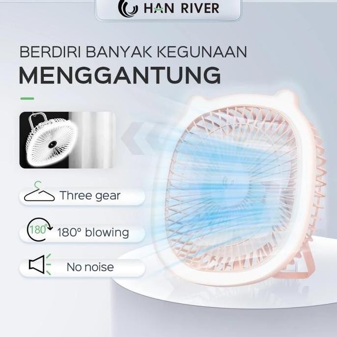 HAN RIVER PORTABLE MINI FAN PINK