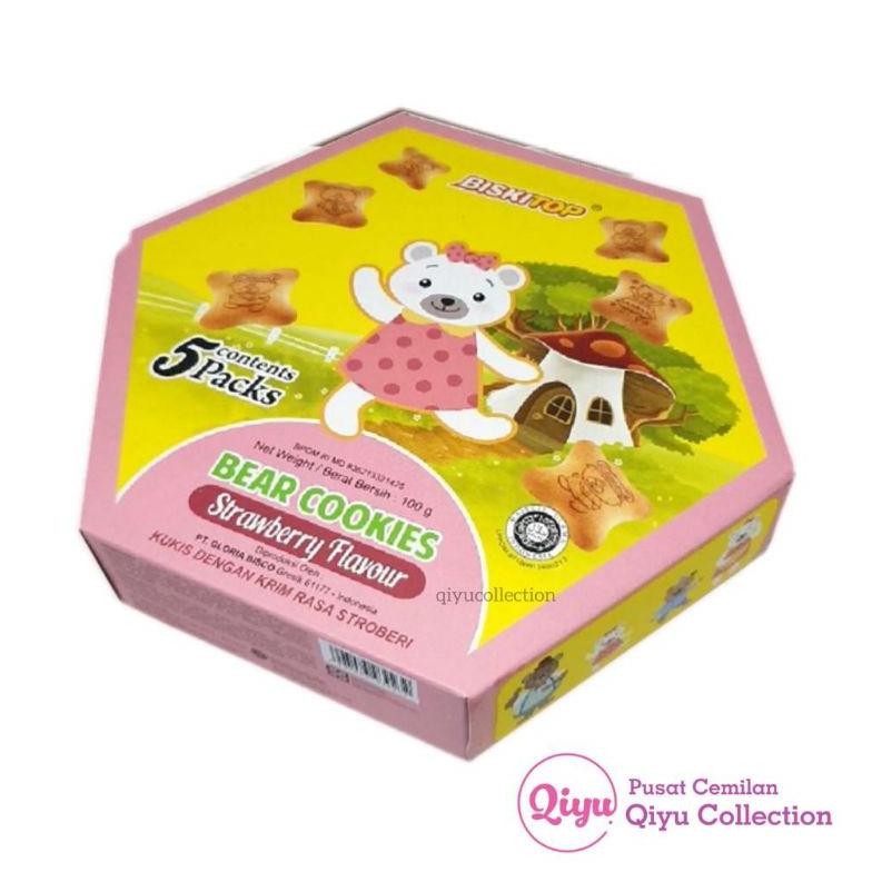 

Gr-8 Qig-1722 Fgk-45 Bear Family - Kue Biskitop Parsel Lebaran - Hampers Kue Murah - Kue Coklat Viral Gr-8