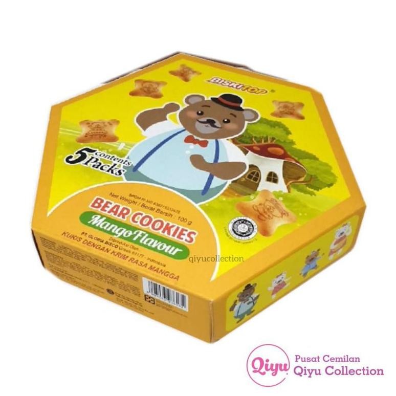 

Dg-78 Qig-1722 Fgk-45 Bear Family - Kue Biskitop Parsel Lebaran - Hampers Kue Murah - Kue Coklat Viral Dg-78