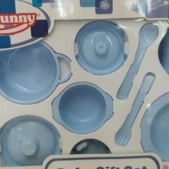 Set Alat Makan Bayi Kado Bayi Baru Lahir Lusty Bunny U