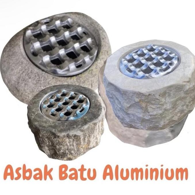 ((((()paling dicari] Asbak Batu Aluminium - Asbak Aluminium Batu - Asbak Besi - Asbak Batu