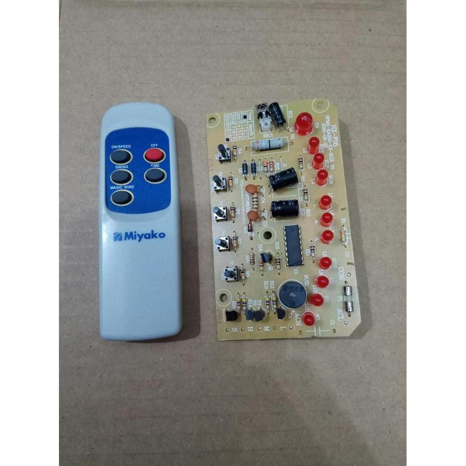 Open DS] Remot dan modul kipas angin miyako original