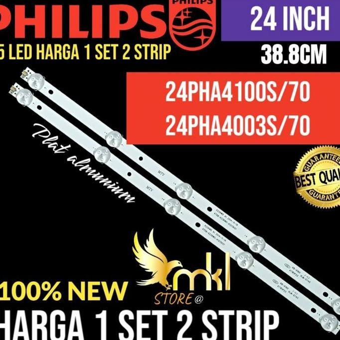 TERMURAH - BACKLIGHT TV LED PHILIPS 24 INCH 24 PHA4100S 24PHW4003S BACKLIGHT TV