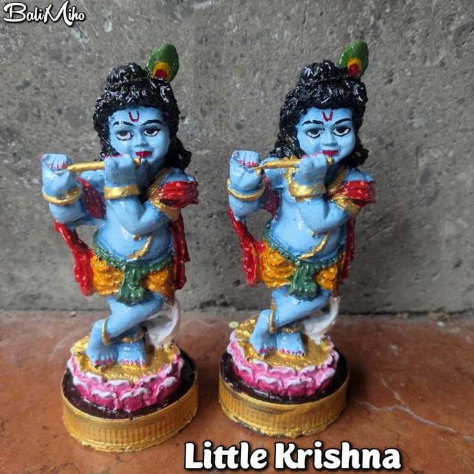 @#@#@#] PATUNG KRISHNA KECIL MAIN SULING/LITTLE KRISHNA/KRISNA/PATUNG DEWA
