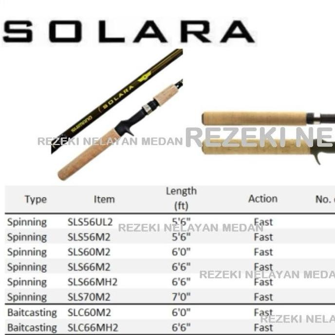 Joran SHIMANO Solara 2024 | Joran Murah SHIMANO Bahan Aeroglass