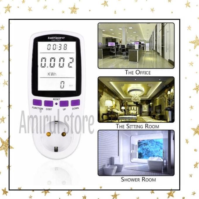 TERMURAH - Watt Meter AC Digital Volt Pemakaian KWH Daya Energy Meter