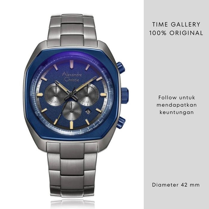Jam Tangan Pria Alexandre Christie 6666mcbgubu 6666 mcbgubu 6666mc bgubu 6666m ac6666 original alexa