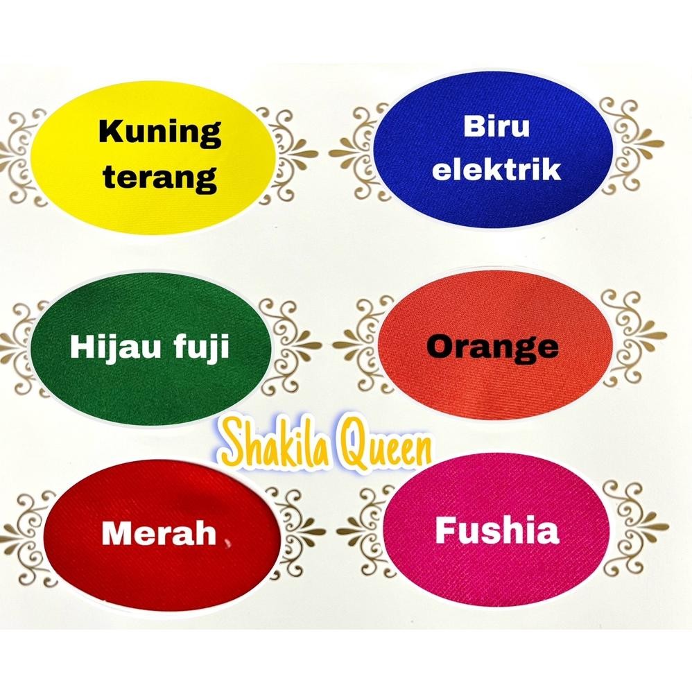 New - Multi Kain Shakila Shakila sakila sakilla premium lebar 1.5 meter ..