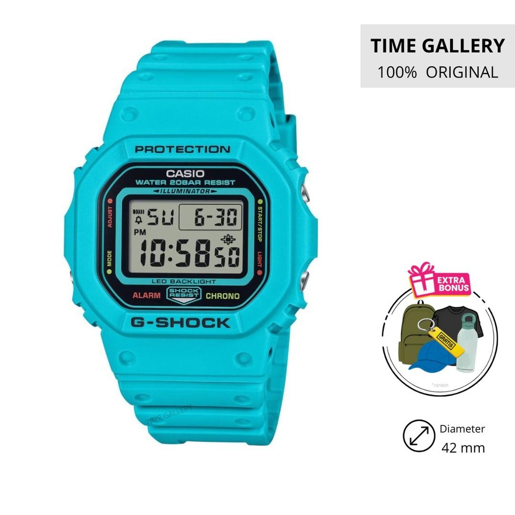 Jam tangan 100% original casio g-shock ori gshock dw-5600ep-2dr dw5600ep2dr dw5600ep 2d dw5600e 2 dw