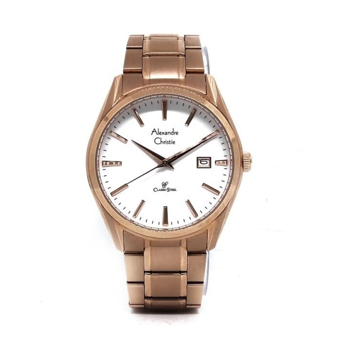 Jam Tangan Pria Alexandre Christie 8554 mdbrgsl ac8554 original alexander ori watches