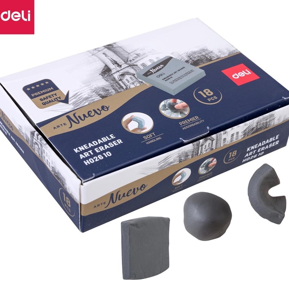 

Deli Penghapus Viral School Eraser Penghapus Bersih Bisa Dibentuk Sesuai Keinginan 1 Box 18 Pcs Eh02610