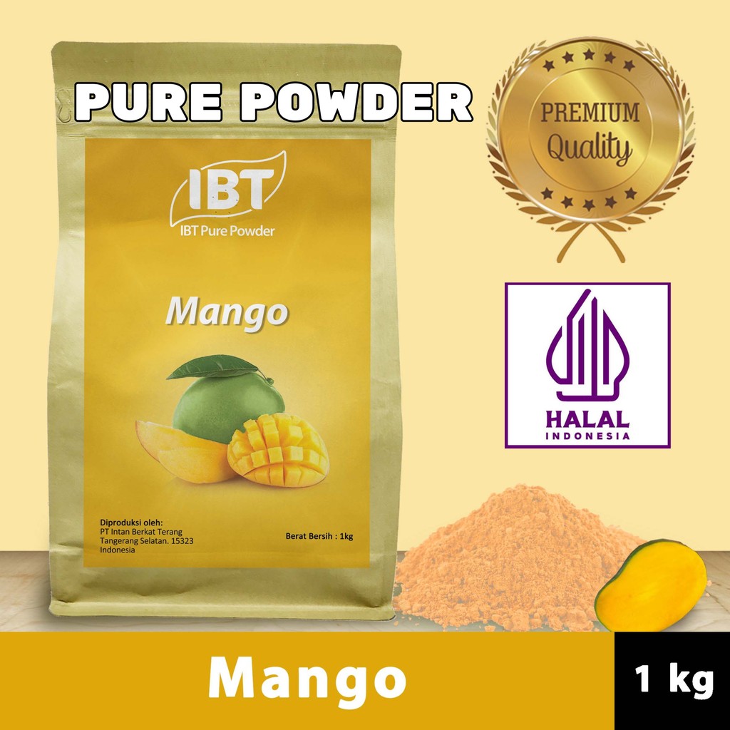 

Pure Mango Powder Essence Murni Bubuk Mangga Import Makanan Kue