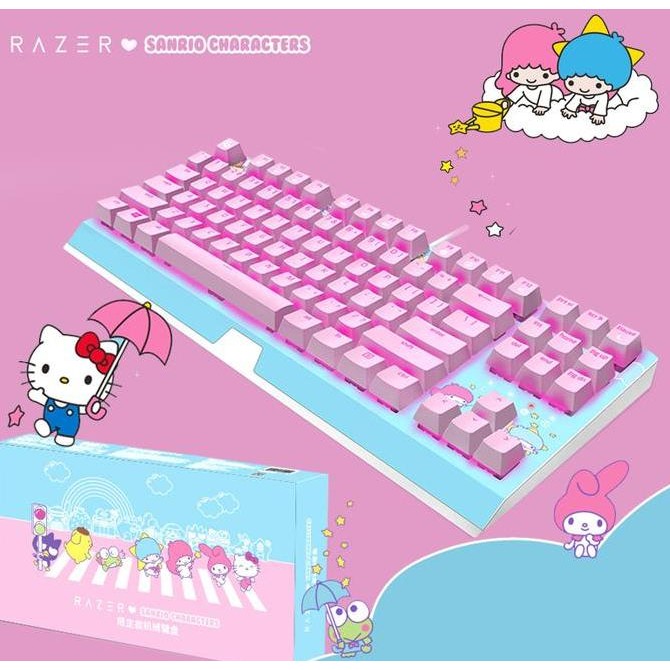 Razer Blackwidow X - Hello Kitty (Sanrio Characters) Edition Co