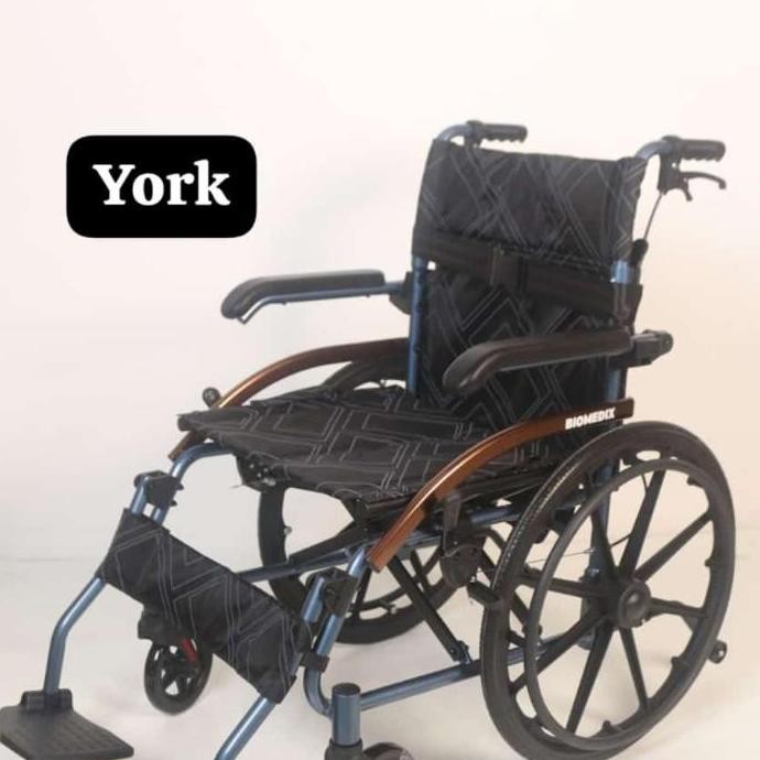 Promo Kursi Roda Travelling Aluminium Biomedix Type York - Kursi Roda Ringan