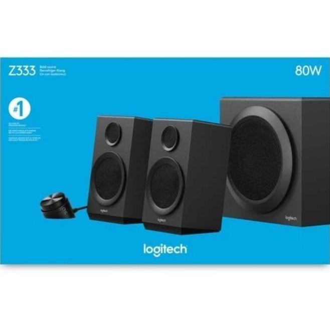 Logitech Z333 2.1 Speakers Easy-Access Volume Control Co