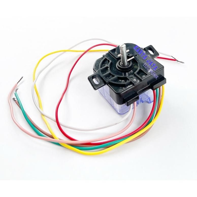 timer wash 6 kabel kaki miring mesin cuci toshiba 2 tabung - timer mesin cuci toshiba 6 kabel baut m