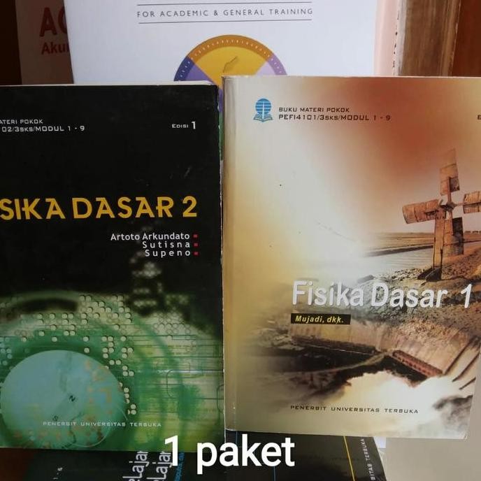 Buku Paket Fisika Dasar 1 Dan Fisika Dasar 2