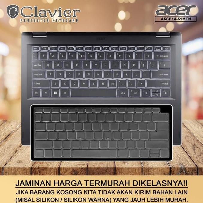 Keyboard Protector Cover Acer Aspire 5 Spin A5SP14-51MTN-58F6 7819 Tpu