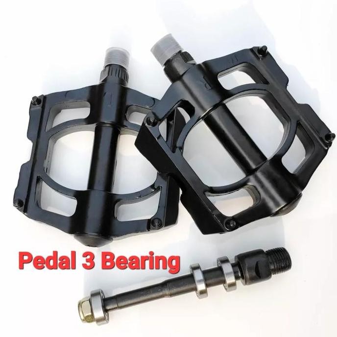 Pedal Bearing 3 Alloy Anti Slip Pedal Sepeda Lipat Mtb Roadbike